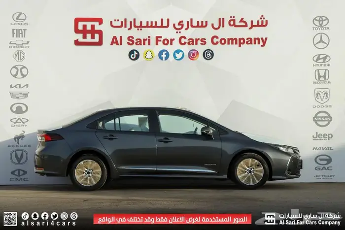 تويوتا كورلا XLI جنوط محرك 2.0 2025 اقساط بنوك وشركات 4