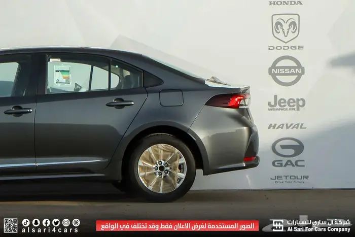 تويوتا كورلا XLI جنوط محرك 2.0 2025 اقساط بنوك وشركات 7