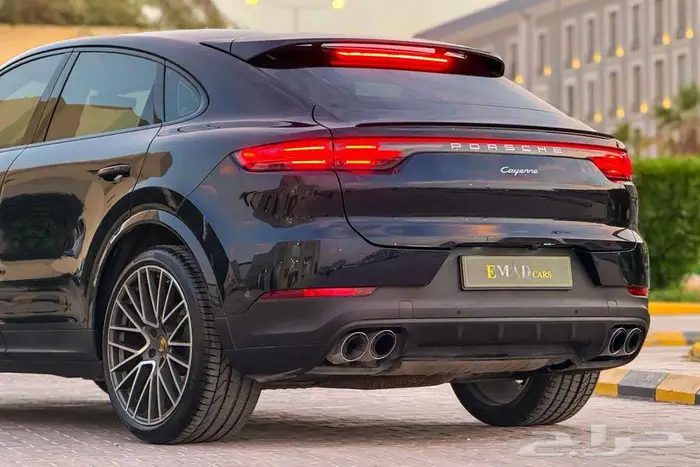 بورش كايين COUPE V6 2021 اسود سعودي 4