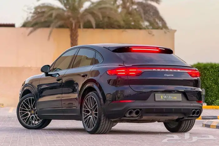 بورش كايين COUPE V6 2021 اسود سعودي 3