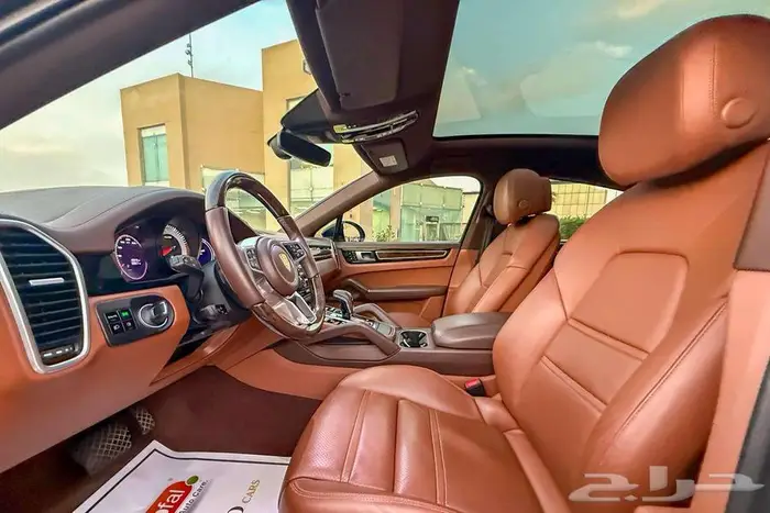 بورش كايين COUPE V6 2021 اسود سعودي 8