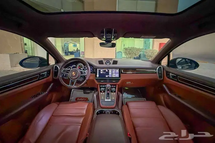 بورش كايين COUPE V6 2021 اسود سعودي 6