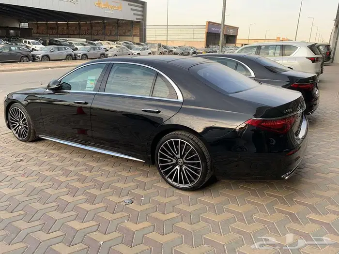 مرسيدس S500 موديل 2025 خليجي أسود 8