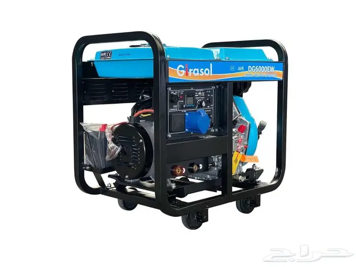 مولد لحام يعمل بالديزل - 2.3 كيلو ولت -اداء قوي _قدرات لحام 0