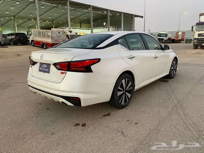 نيسان التيما SV فتحه 2022 بترومين سعوديه مخزنه شبه زيرو 3