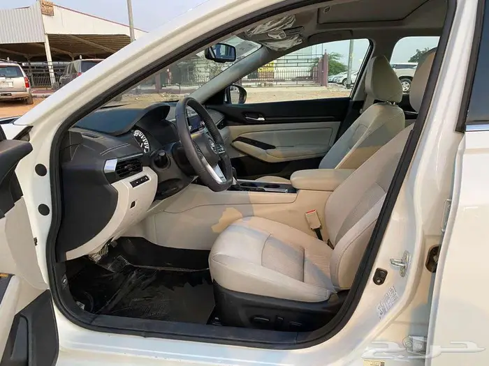 نيسان التيما SV فتحه 2022 بترومين سعوديه مخزنه شبه زيرو 6