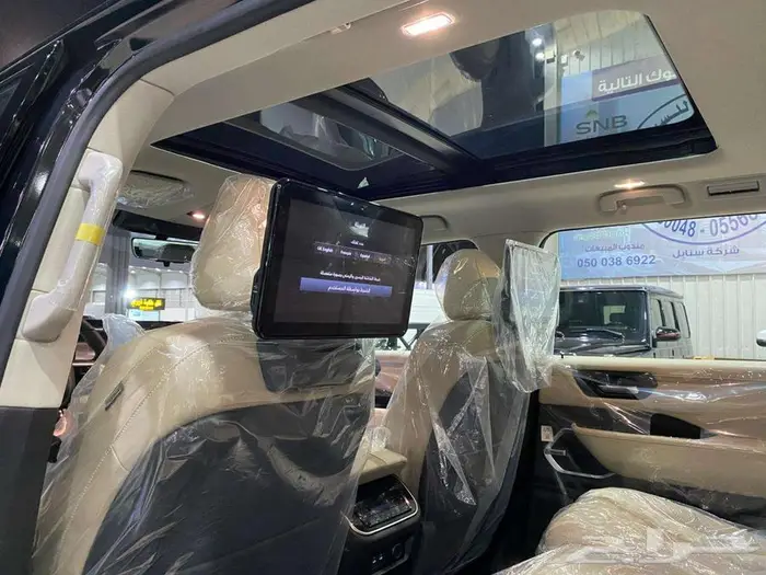 نيسان باترول بلاتنيوم 2025 اسود توين تربو خليجي عماني 16