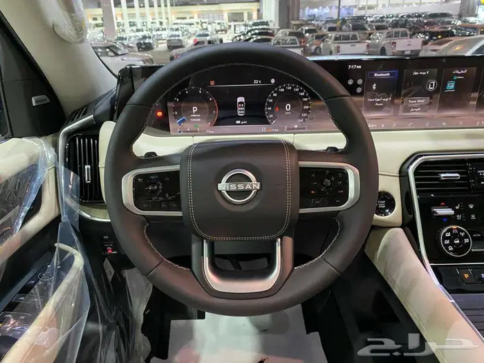 نيسان باترول بلاتنيوم 2025 اسود توين تربو خليجي عماني 25