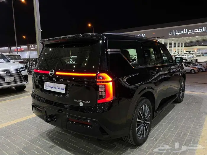نيسان باترول بلاتنيوم 2026 اسود توين تربو خليجي 47