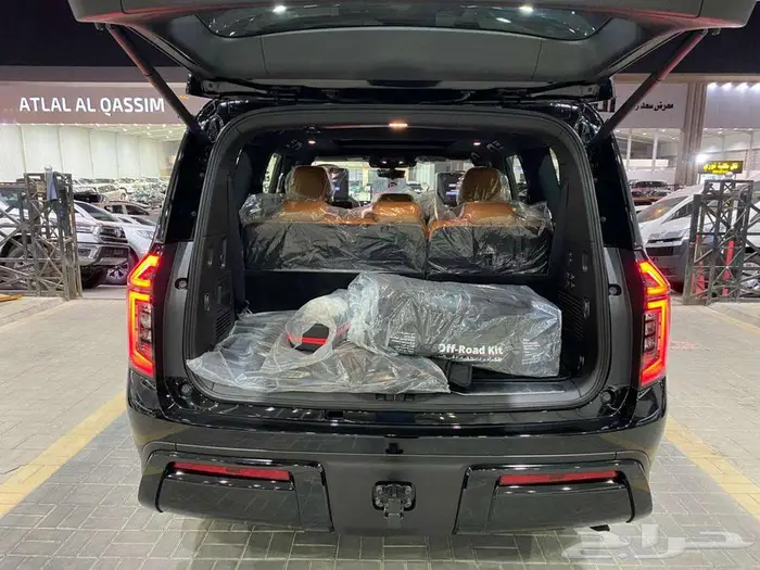 نيسان باترول بلاتنيوم 2026 اسود توين تربو خليجي 43