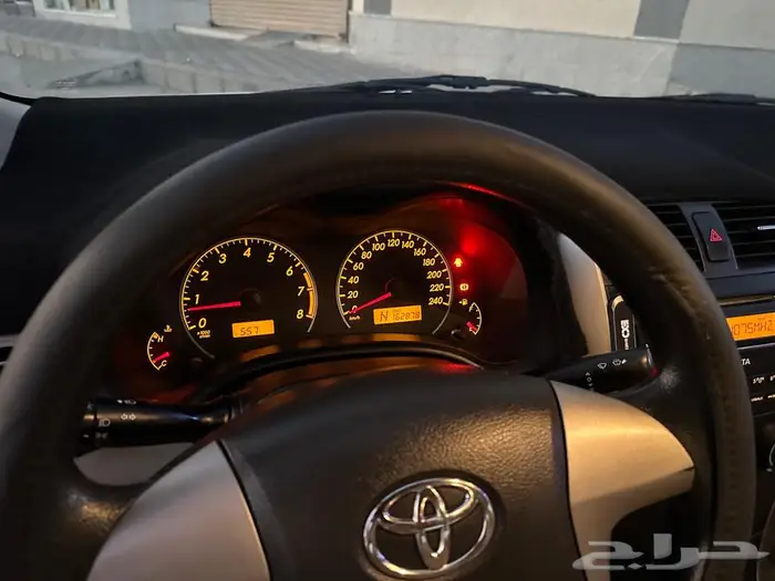 كورلا ابيض 2013 وكالة 4