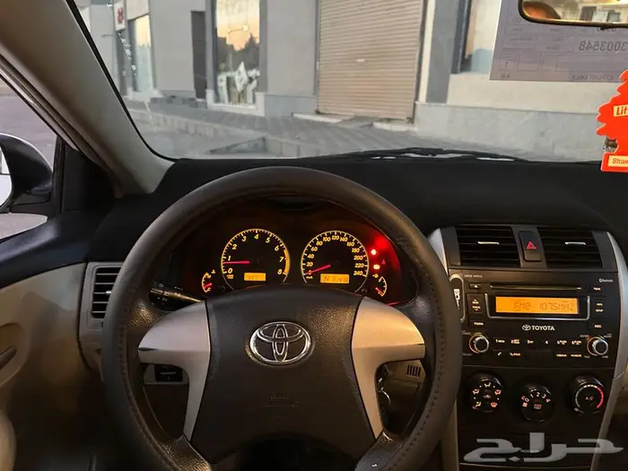 كورلا ابيض 2013 وكالة 7