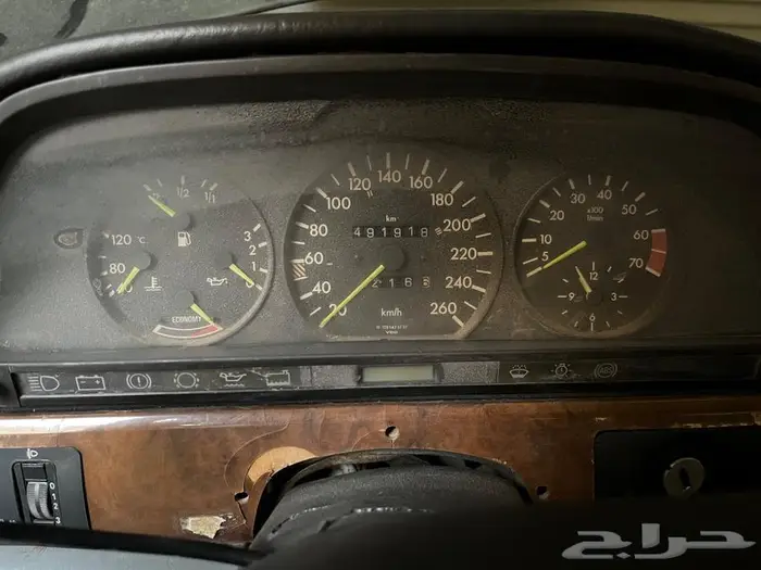 مرسيدس 560 للبيع موديل 88 8