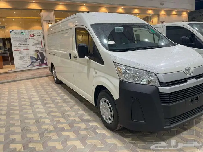 تويوتا هايس بضاعة 2026 سقف عالي ديزل (قير عادي) 2