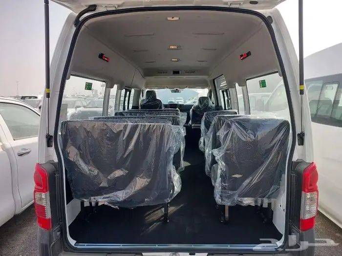 نيسان اورفان 13 راكب بنزين خليجي موديل 2024 11