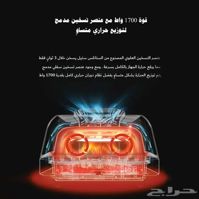 شواية أرشيا جريل ماستر 10 في 1   1750 واط   سعة 10 لتر 8