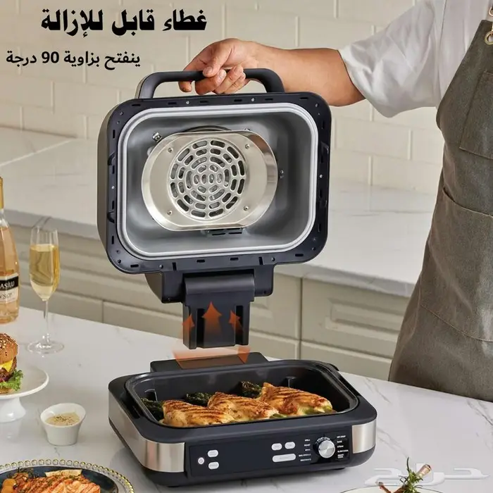 شواية أرشيا جريل ماستر 10 في 1   1750 واط   سعة 10 لتر 3