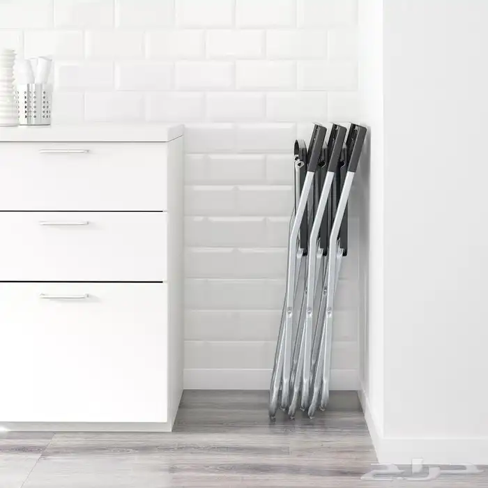 طاولة طعام خشب و كراسي قابله للطي Table   Chairs 7