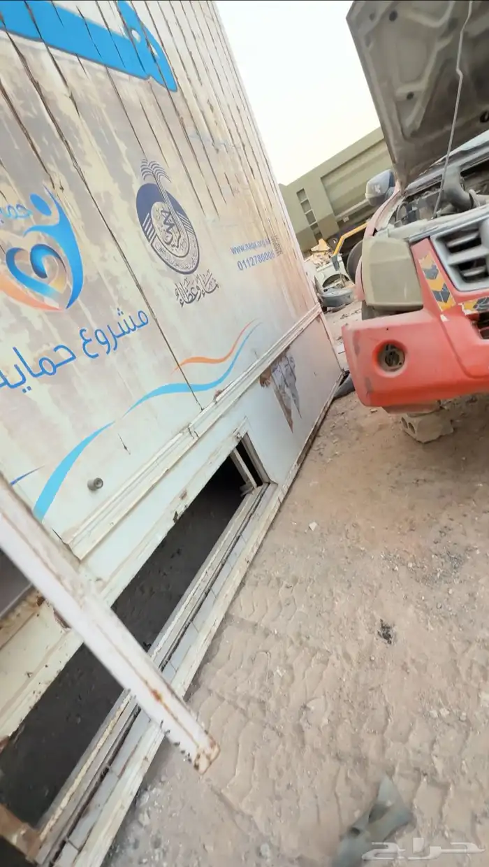 صندوق كرافان شاحنة جلسة ومكتب 9