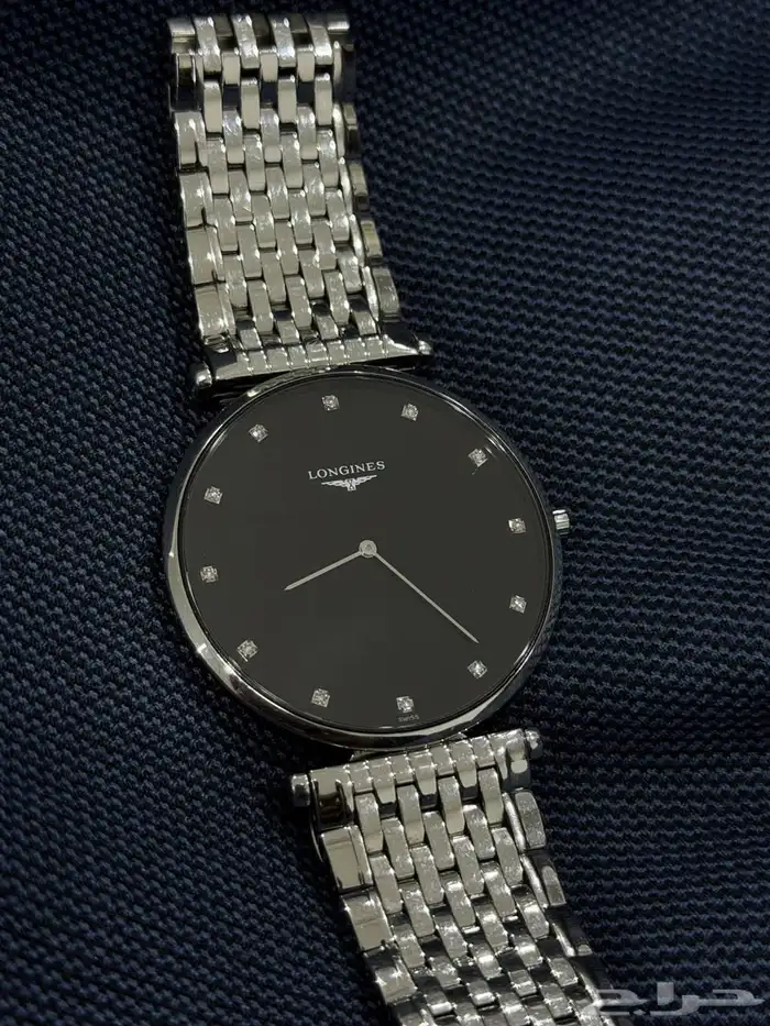 ساعة لونجنس الماس اصليه 8