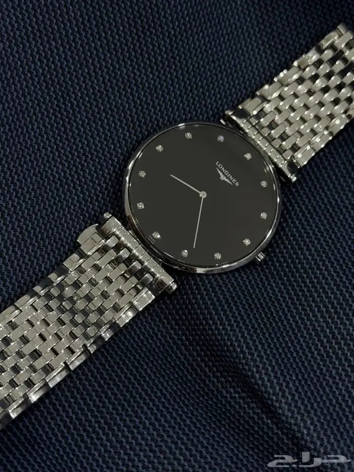 ساعة لونجنس الماس اصليه 13