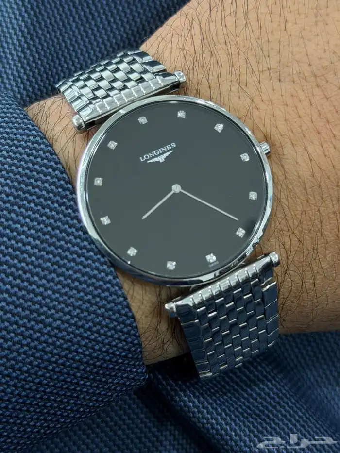 ساعة لونجنس الماس اصليه 0