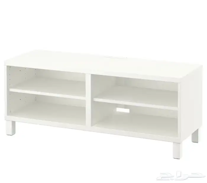 كلها من ايكيا شبه جديد ابيض اللون 1