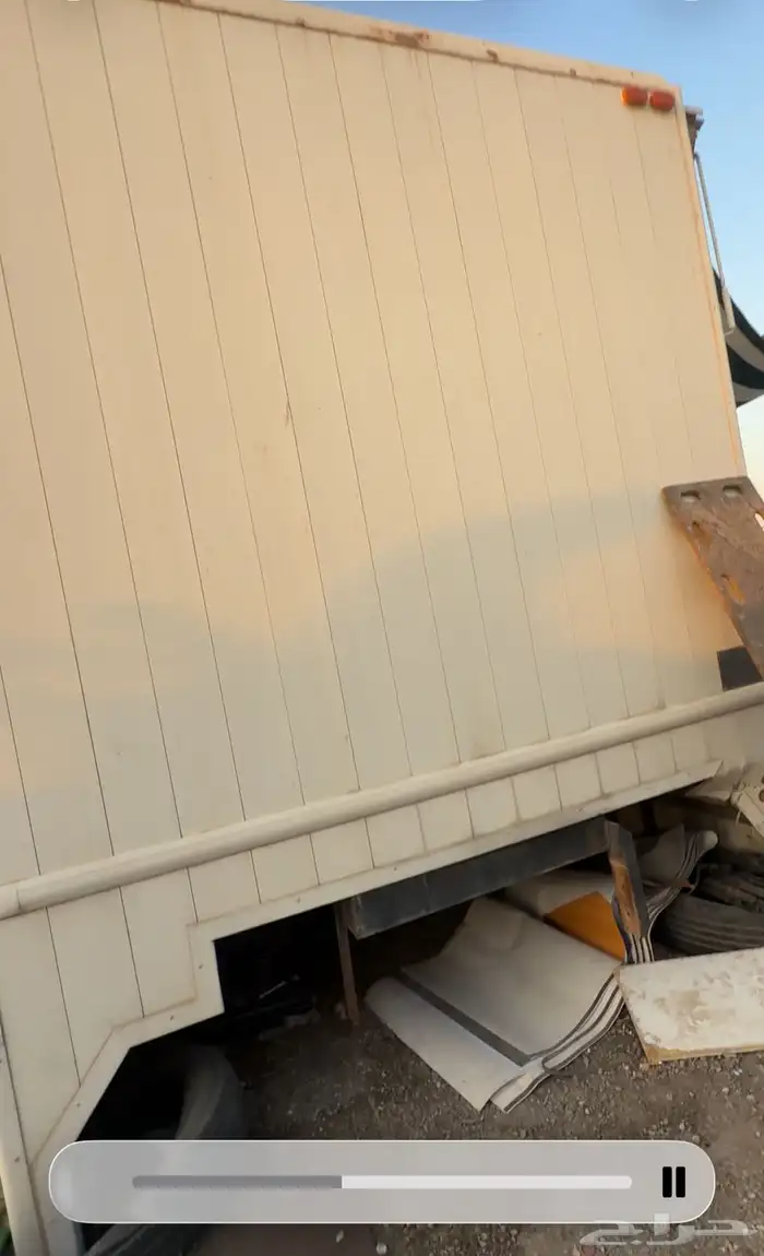 صندوق كرافان شاحنة جلسة ومكتب 2