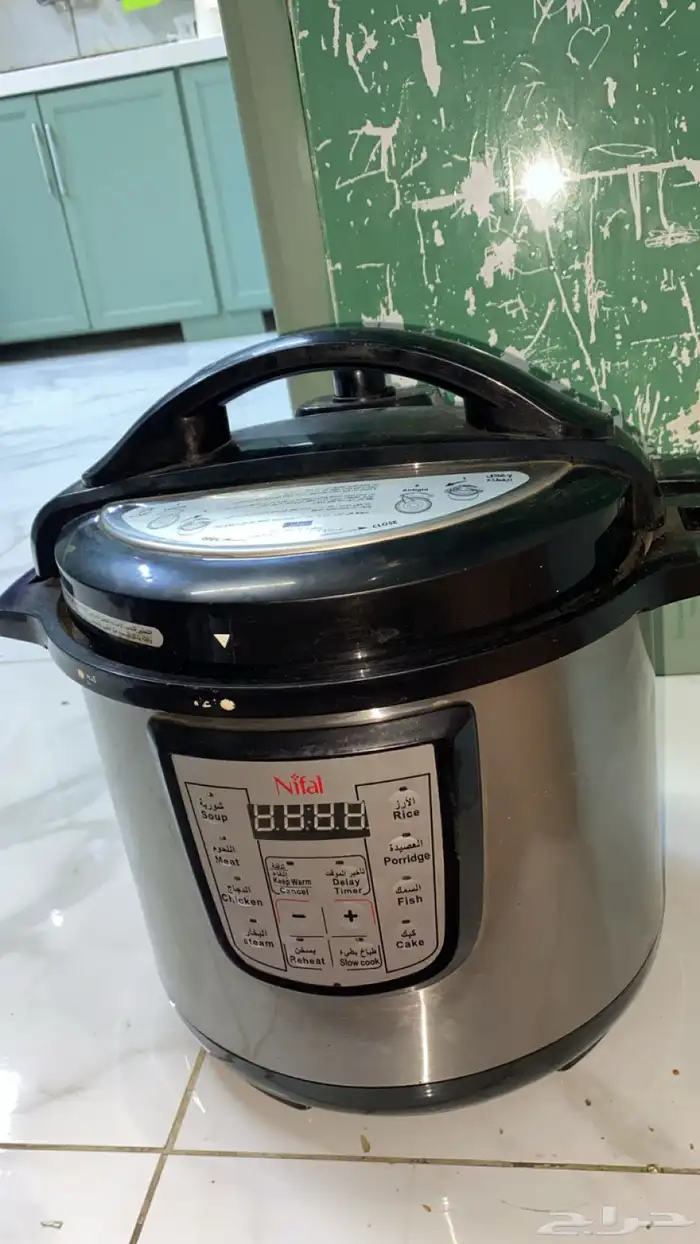 قدر ضغط كهربائي جديد ونظيف استعمال بسيط 2