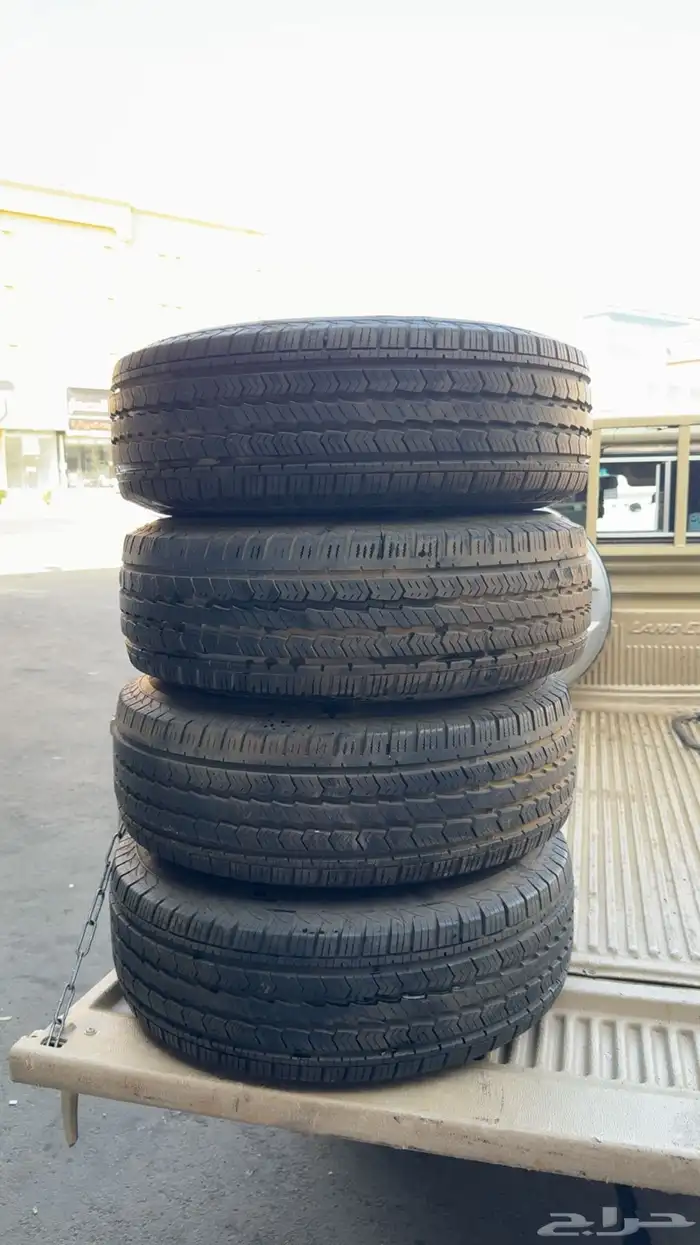 كفرات بترول مقاس 15 مع الجنوط 0