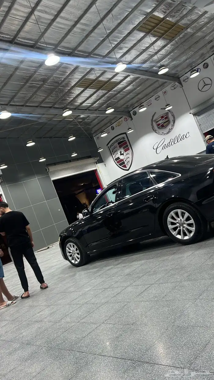 اودي A6 2014 اللون اسود 1