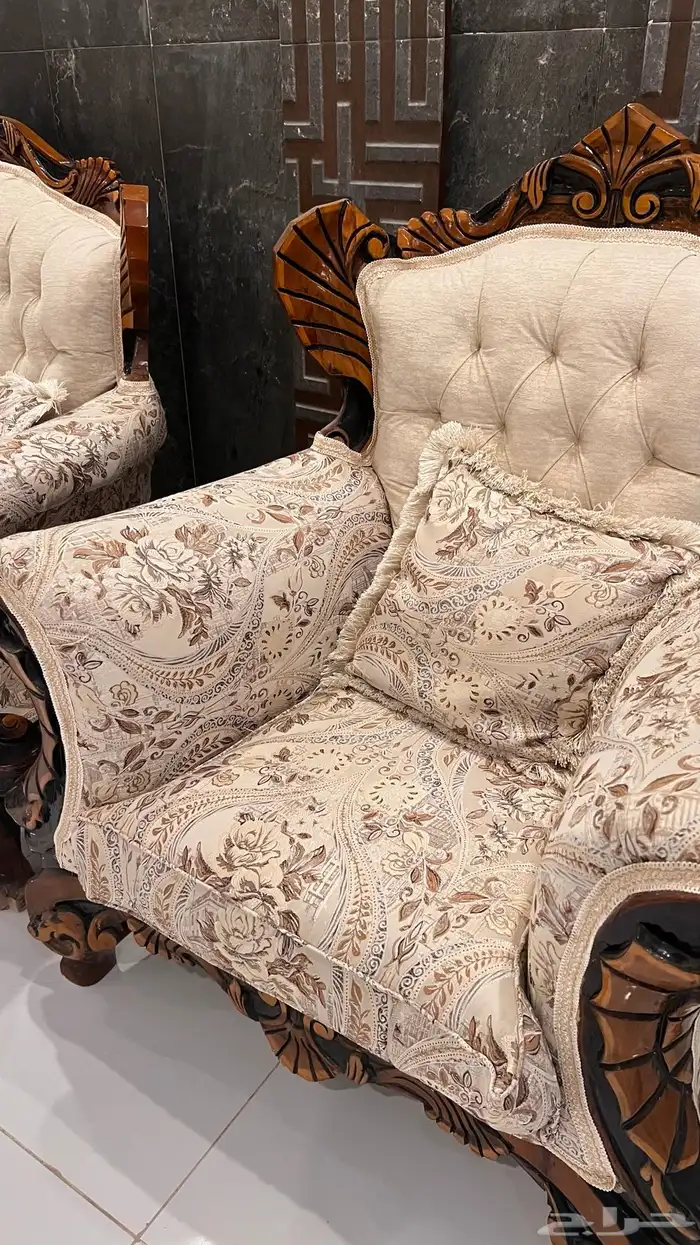 كنب طقم ونص للبيع 4