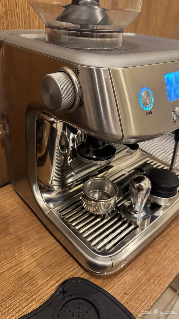 ماكينه بريفيل باريستا برو فضي Breville barista pro 1