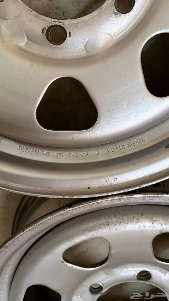 للبيع 5 جنوط باترول سلق اصليات 4