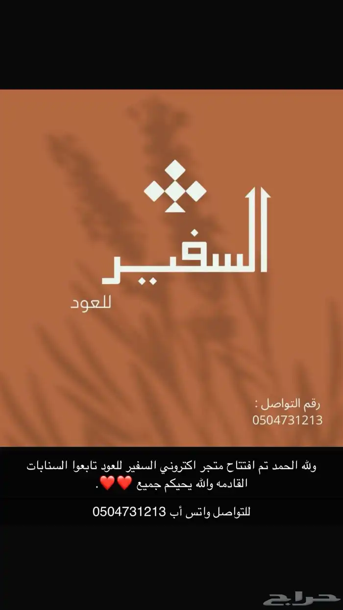 عوده اصليه درجه أولى مناسبه للعزايم الغير رسميه والزيارات 0