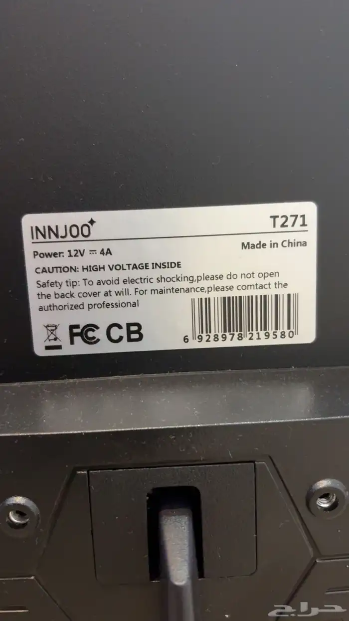 شاشة قيم مقاس 27. شبه جديدة 3