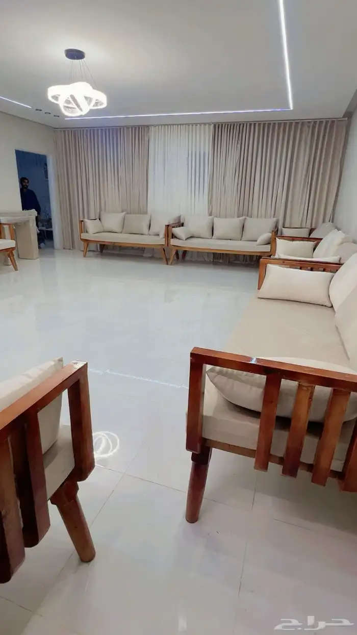 كراسي جيزانيه خشب لطلب موديل جديد تفصيل سريد غرفه النوم 1