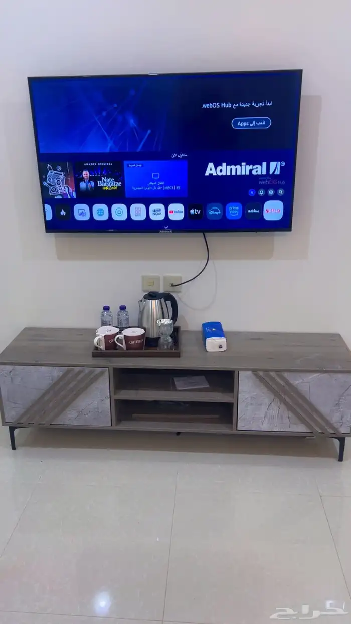 شقه مفروشة للإيجار الشهري بالرس ب 1500ريال 3