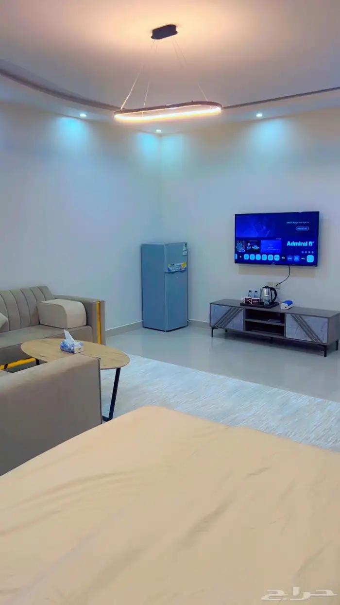 شقه مفروشة للإيجار الشهري بالرس ب 1500ريال 1