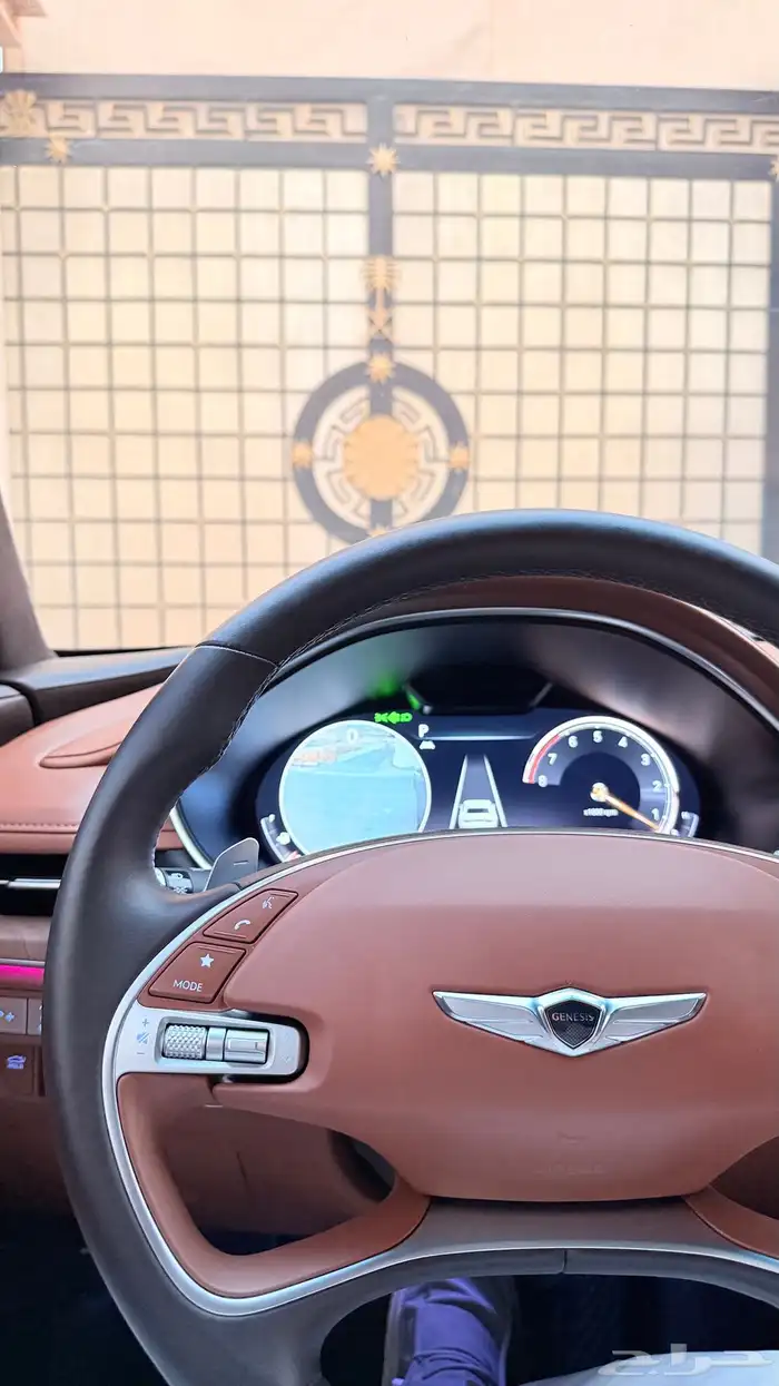 جنسس GV80 2021 ( بنزين 6V ) فل اوبشن بحالة الوكالة 16