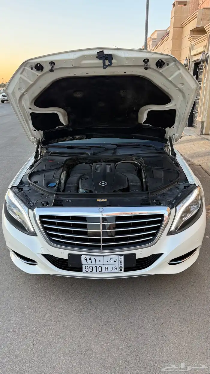 مرسيدس 2015 S400 فصوص 4 (أزرار) لؤلؤي داخلي بيج هلوز 42