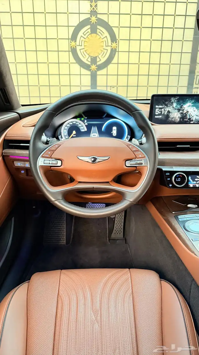 جنسس GV80 2021 ( بنزين 6V ) فل اوبشن بحالة الوكالة 13