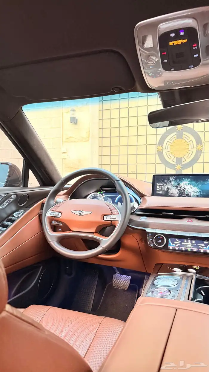 جنسس GV80 2021 ( بنزين 6V ) فل اوبشن بحالة الوكالة 17