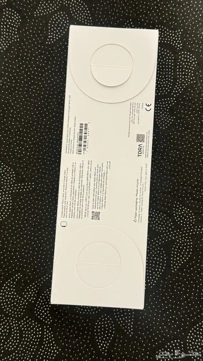 Apple Watch SE 3 44mm Midnight Al Midnight SB M L GPS 1