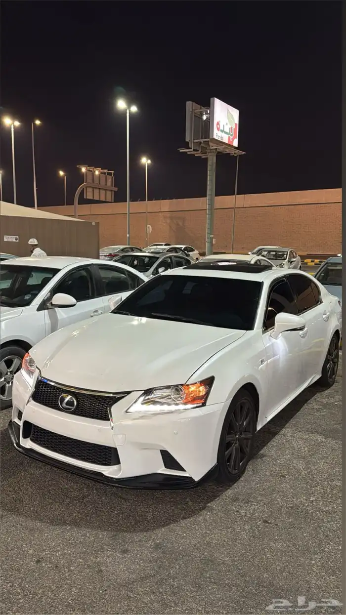 لكزس جي اس لوحات دبي 0