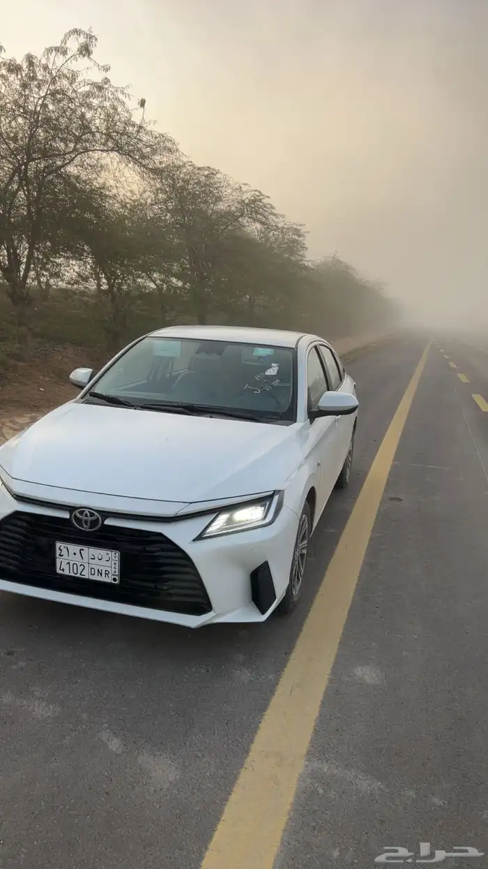 يارس 2024 نص فل ممشى الموتر 49 الف (جايه قطعه وحده) 2