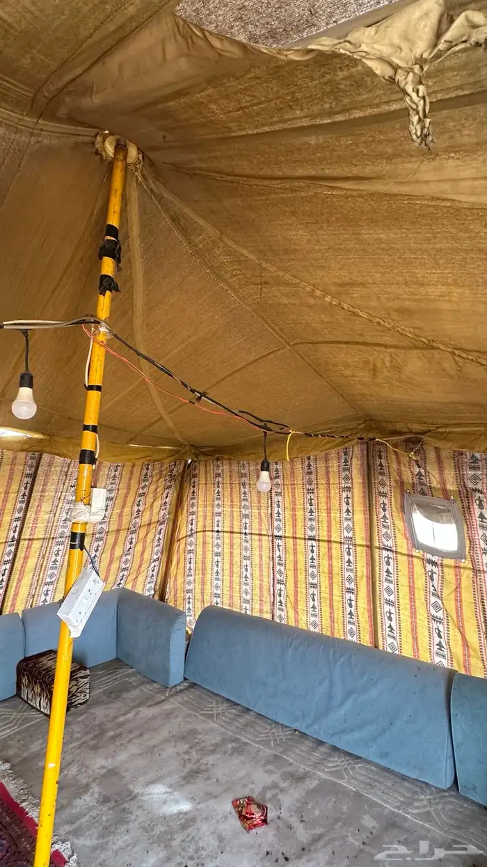 للبيع خيمه 4.6 2 غاط 1
