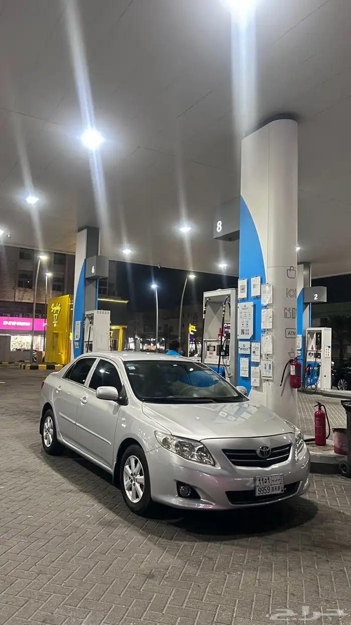 كورلا 2010. استماره فحص جديد والسياره نظيف داخلي وخارجي 4