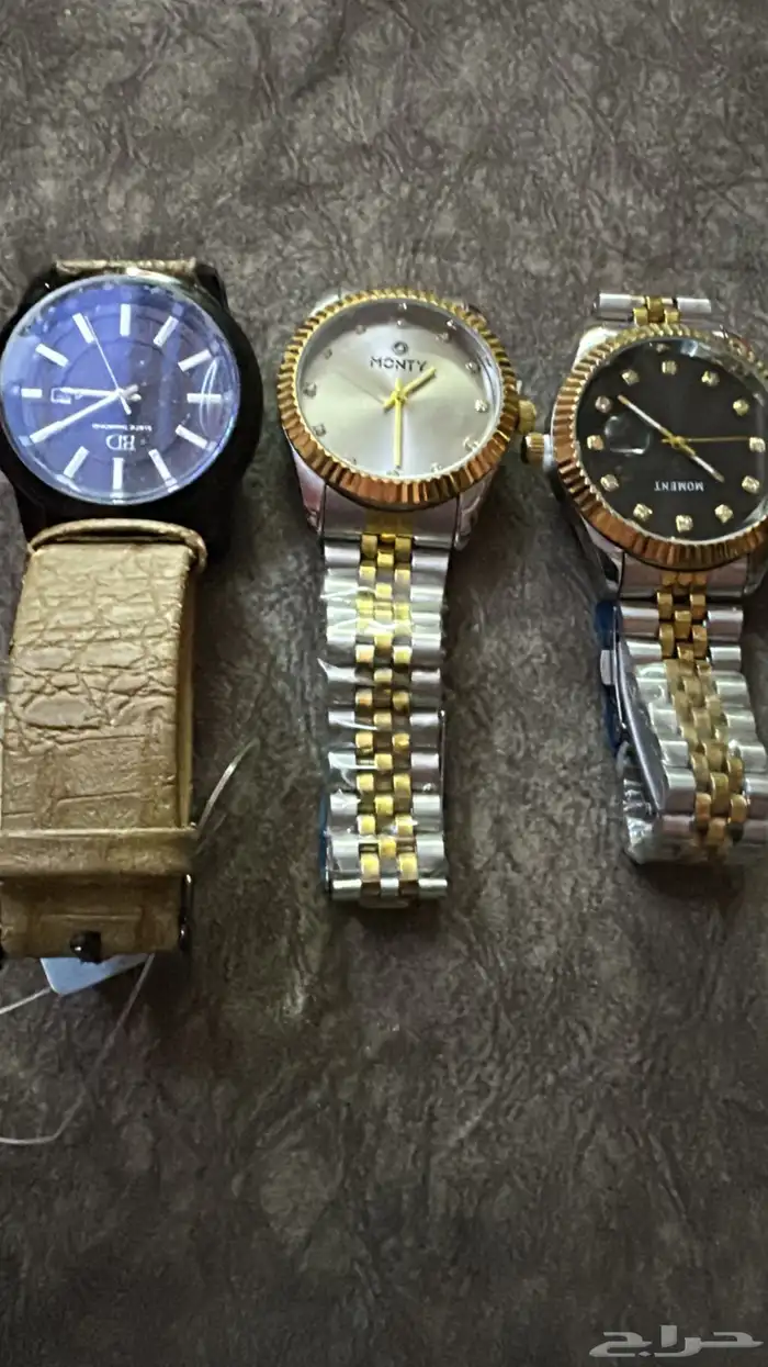 ساعات جديده وفخمه نسائي ورجالي اطقم ومفرد وزوجيه 4