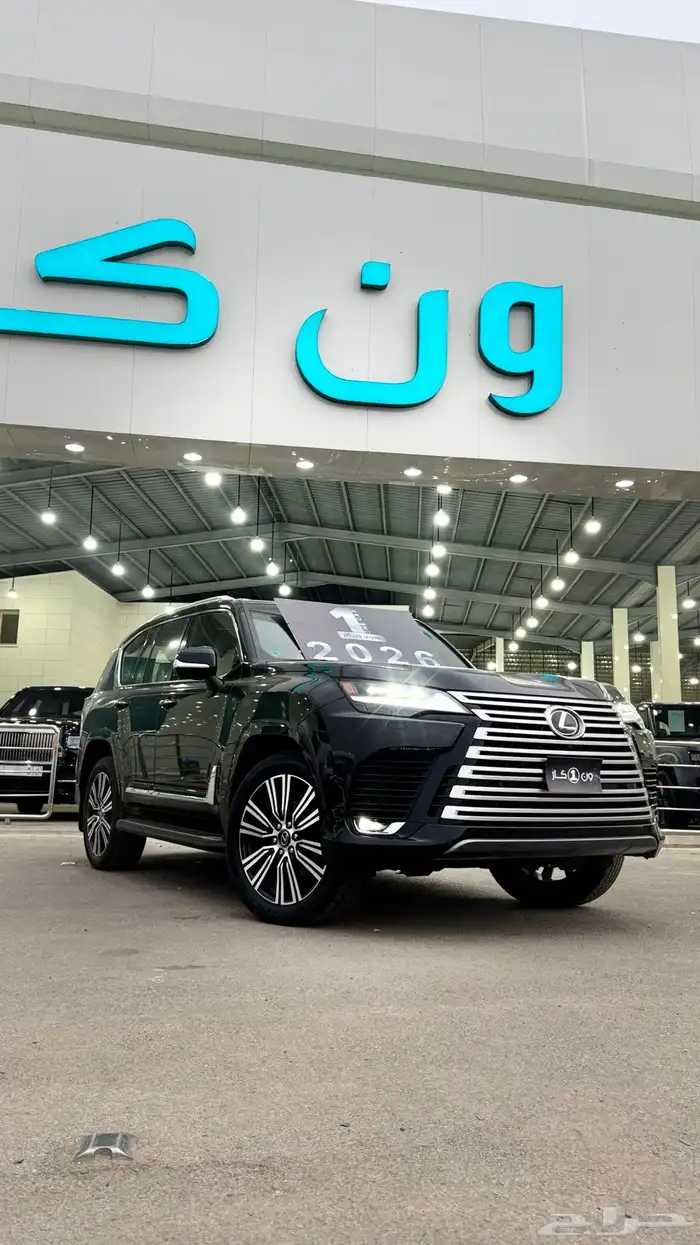 اول لكزس LX600 BB 2026 بالمملكة لدى ون كار 1